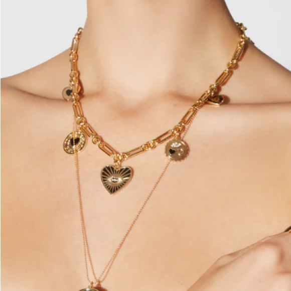 Rebecca Minkoff Jewelry - Rebecca Minkoff Gold Heart Charm Necklace